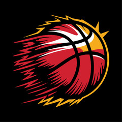 Baseketball vector designs and  t shirt design uses.