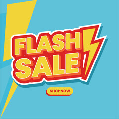 Flash sale poster