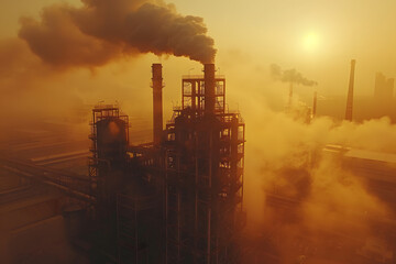 smoke from the chimney