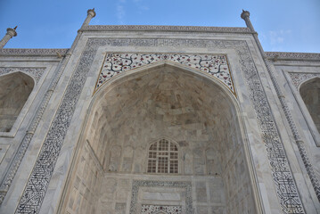 Taj Mahal is the most famous landmark in Agra, India