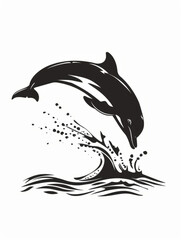 Fototapeta premium swimming dolphins