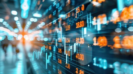 Stock Market Data Display.