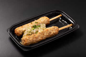 ねぎ塩　牛タン入りつくね