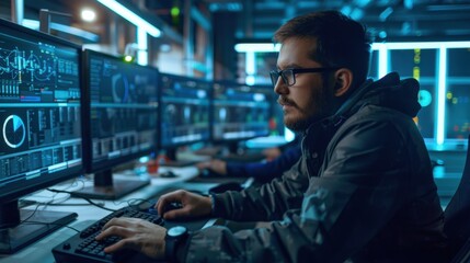 A Computer Vision Engineer develops and optimizes algorithms for image and video analysis, processes visual data, and collaborates on AI projects for visual recognition.
