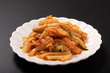 穂先メンマ　キムチ和え