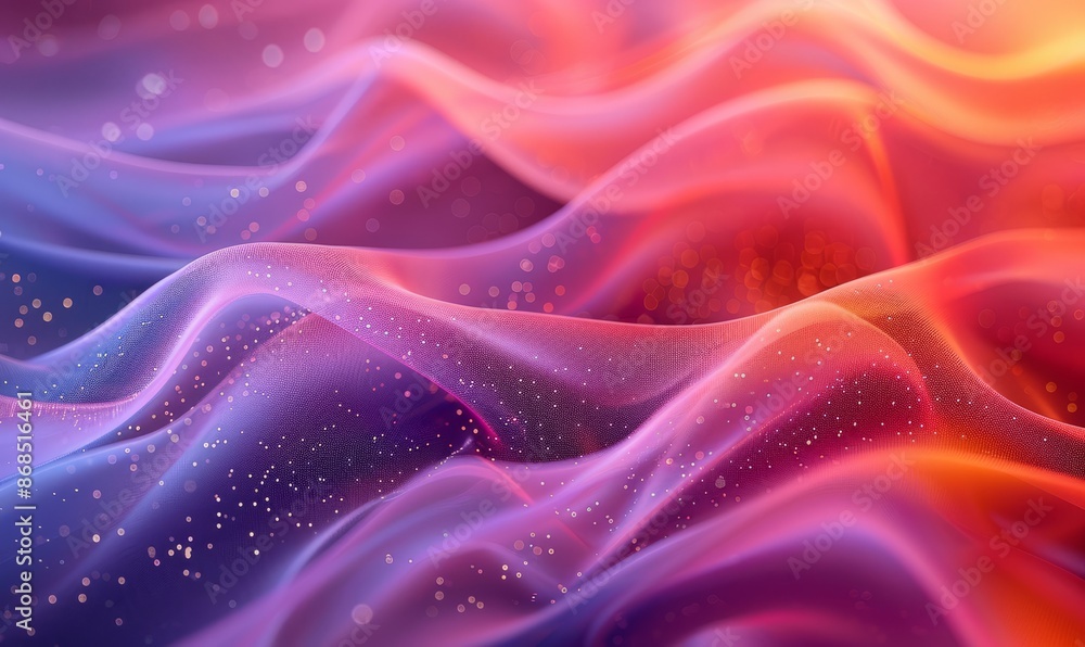 Poster gradient mesh background