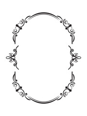 vintage frame and border for graphic designer