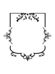 vintage frame and border for graphic designer
