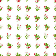 A Silent Christmas Night Seamless Vector Pattern Design