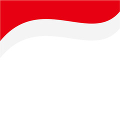 Red and White Top Page Divider