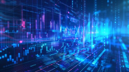 abstract blue background