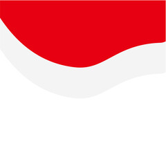 Obraz premium Red and White Top Page Divider