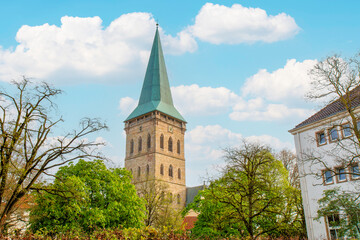 Fototapeta premium St. Catherine's Church (St. Katharinenkirche) Osnabrück Lower Saxony (in german Niedersachsen) Germany