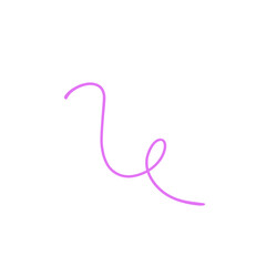 single confetti decoration