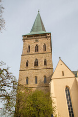 Fototapeta premium St. Catherine's Church (St. Katharinenkirche) Osnabrück Lower Saxony (in german Niedersachsen) Germany