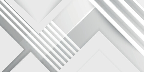 Fototapeta premium White vector minimalist simple and modern abstract geometric background. White vector presentation background for poster banner wallpaper mockup