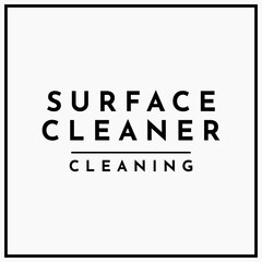 Surface Cleaner, Cleaning Sticker Label 
