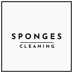 Sponges, Cleaning Sticker Label 