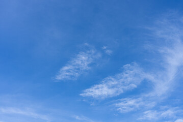 Blue Sky with Clouds like Living in Heven