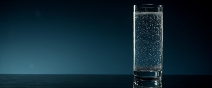 Fizzy bubbles water Close-up photograph effervescent tablet diss