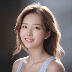 asian korean ai woman model