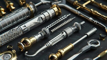 Explore the intricate design of medical instruments 