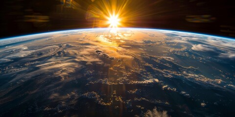 Obraz premium earth in space