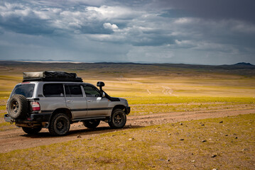 there are a few miles more to go. Off-road through central Mongolia