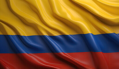 Fototapeta premium Colombian Flag for national Day or Independence Day of colombia
