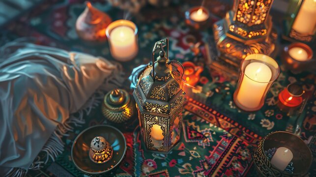 an image banner of ramadhan vibes