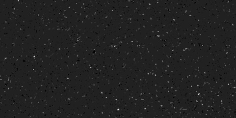 Abstract gray quartz terrazzo marble tile black background. Terrazzo stone mosaic texture. quartz surface for bathroom or kitchen countertop. marble texture design terrazzo texture.