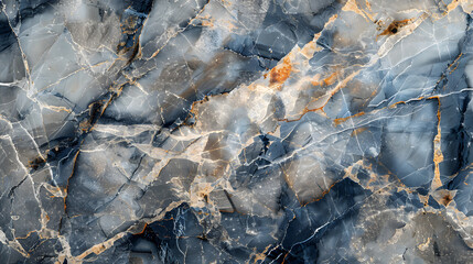 Blue marble texture with golden veinings