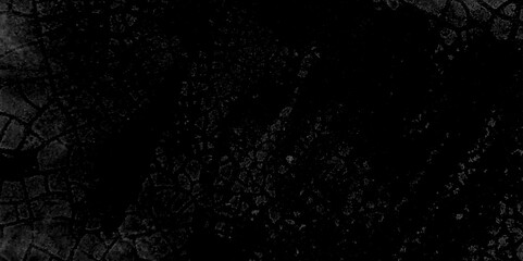 Abstract old wall surface on black background textrue with gray scratches and crackes. Dust and scratches design decorate the floor tiles and home. Vintage grunge scratched background, overley,