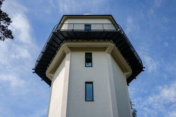 Observation platform on the tower of the astronomical observatory, Poland