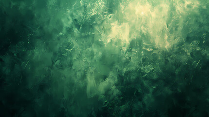 Obraz premium Abstract green and yellow textured background with light and dark shades blending together.