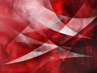 Abstract Red Background, Generative AI Illustration