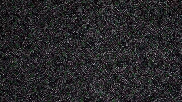 glowing light that regulates the movement of the lines in full color	