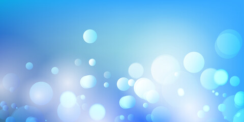 Abstract geometric blue background.soft light blue bokeh.Business,technology,backdrop,wallpaper