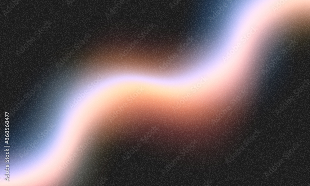 Aufkleber beautiful vector color gradient background with noise. abstract pastel holographic blurred grainy gr