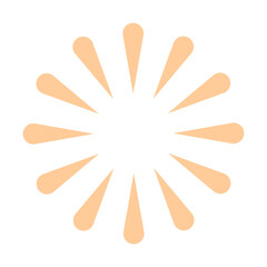 Japanese summer material and wave element