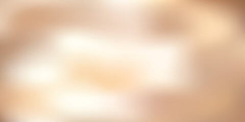 Elegant beige bokeh abstract background. Delicate blurred wallpaper texture and copy space for business website