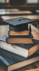 education concept. student studying and brainstorming campus concept