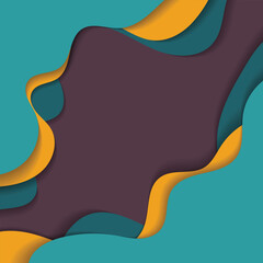Abstract fluid background wavy overlap with shadow