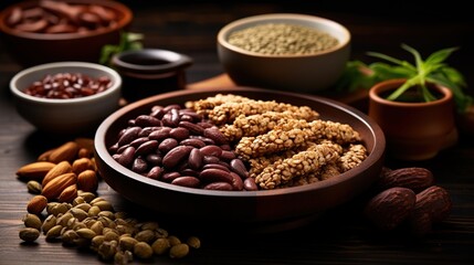Fototapeta premium beans and spices