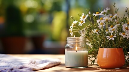 still life with flowers