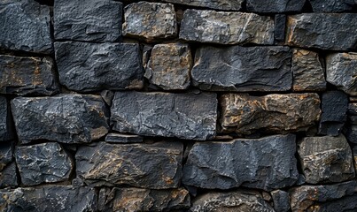 Fototapeta premium Dark granite wall