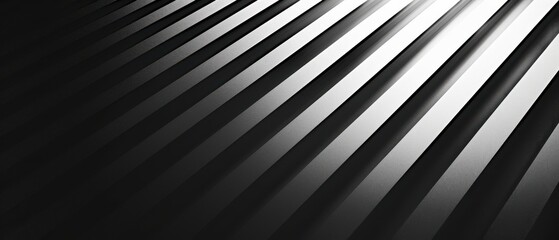 Obraz premium A black and white photo of a series of lines