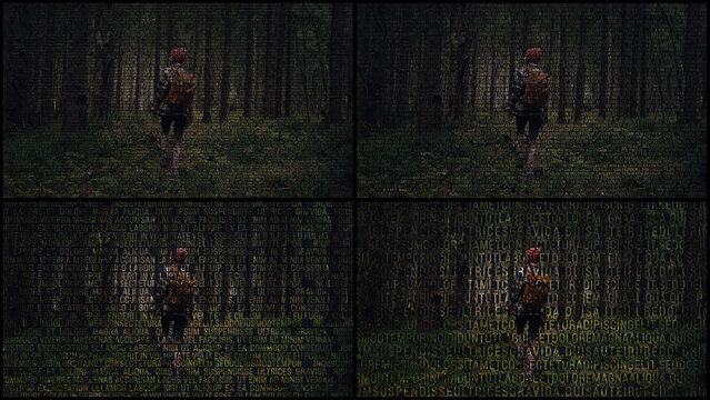 Text Background Effect