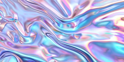 Abstract Holographic Background with Iridescent Waves