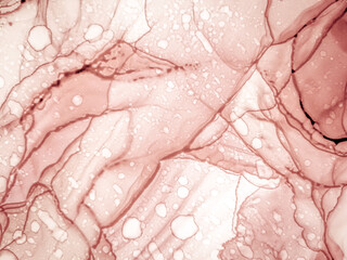 Fototapeta premium Sketch Water Color. Romance Color Can Splash. Pastel Watercolor Flowing. Pale Mineral Stone Texture. Pale Abstract Background Wawe. Marble Ink Patterns.
